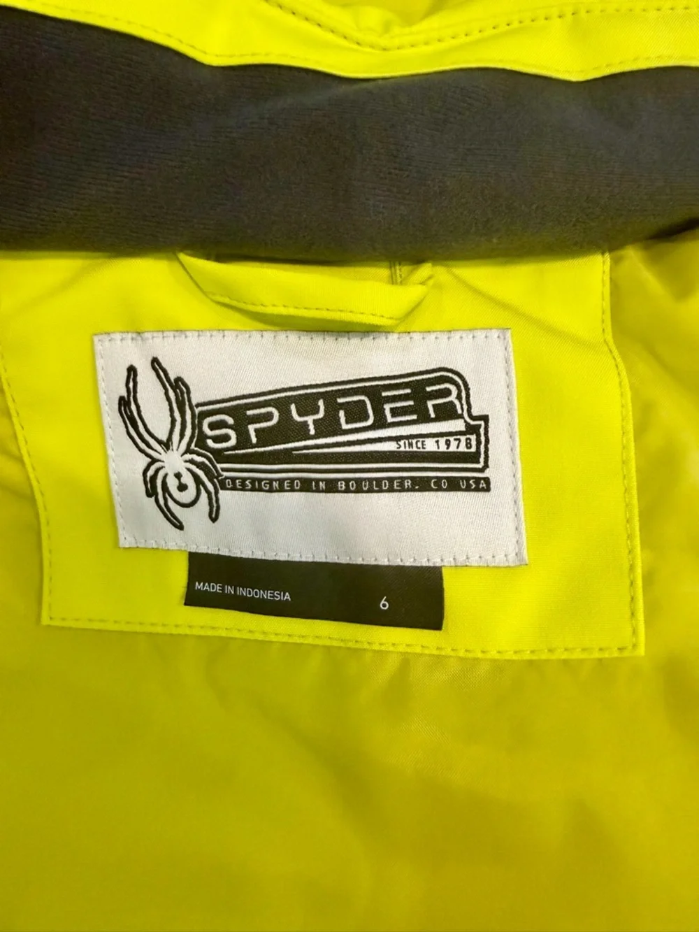Spyder Challenger Jacket - Toddler Boy's Color: Collegiate; Size: 6